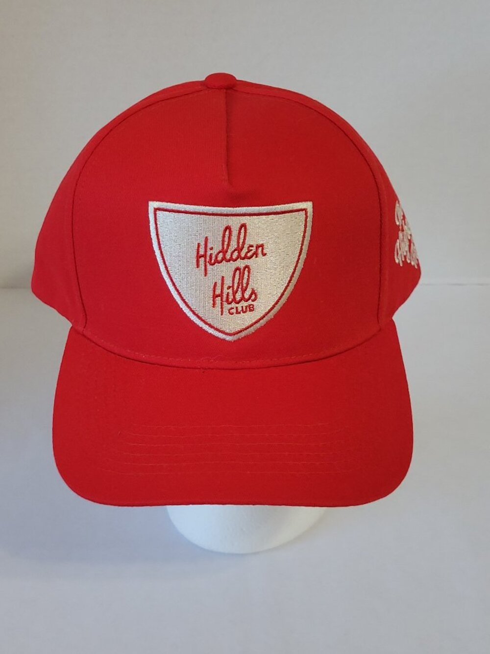Hidden Hils Club The Highest Hill Hat- Red